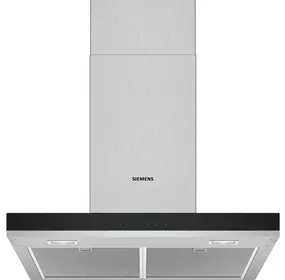 Siemens iQ300 LC66BHM50 hotte Montée au mur Métallique 605 m³/h B