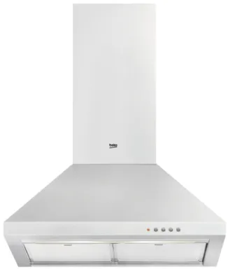 Beko CWB6441XNH hotte Montée au mur Acier inoxydable 400 m³/h E