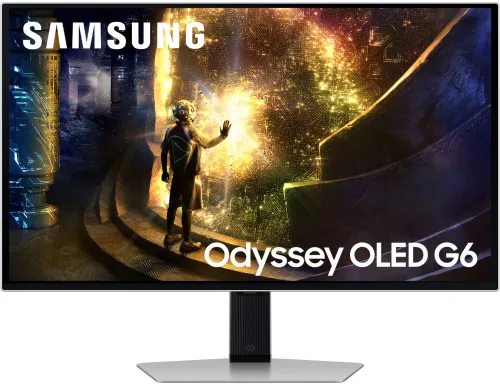 Samsung S27DG610SU écran plat de PC 68,6 cm (27") 2560 x 1440 pixels Quad HD OLED Argent