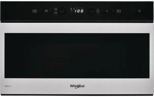 Whirlpool W9 MN840 IXL Noir Micro-onde combiné Intégré 22 L 750 W