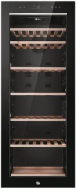 Haier Wine Bank 50 Serie 5 HWS84GA Refroidisseur de vin compresseur Pose libre Noir 84 bouteille(s)