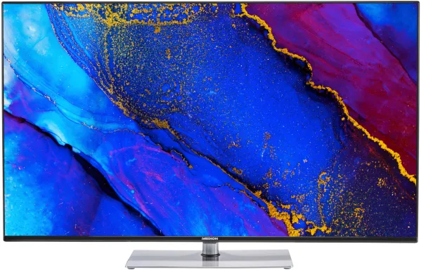 MEDION X15595 - Smart-TV LCD - 138,8 cm (55'') - écran Ultra HD - HDR - Dolby Vision - Micro Dimming - MEMC - PVR ready - Noir