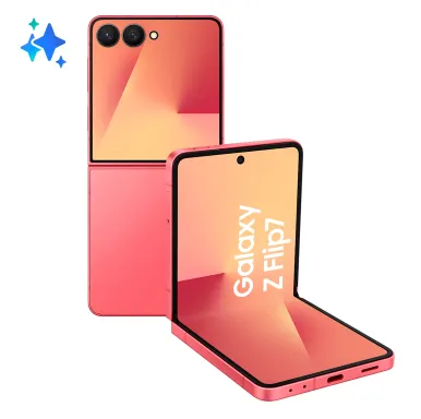 Samsung Galaxy Z Flip7 17,3 cm (6.8") 5G 12 Go 256 Go 4300 mAh Corail