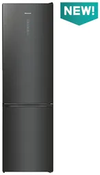 Hisense RB434N4BF2 réfrigérateur-congélateur Pose libre 331 L E Noir