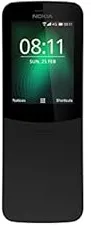 Nokia 8110 6,22 cm (2.45") Double SIM KaiOS 4G Micro-USB 0,5 Go 4 Go 1500 mAh Noir