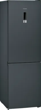 Siemens iQ300 KG36NXXEA réfrigérateur-congélateur Pose libre 326 L E Noir