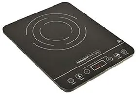 KitchenChef KCYL_20K68 plaque Noir Comptoir 29 cm Plaque avec zone à induction 1 zone(s)