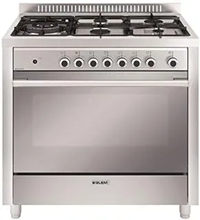 Glem Gas GX960CVIX four et cuisinière Electrique Gaz Acier inoxydable B