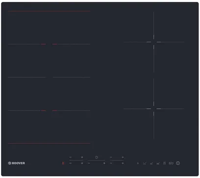 Hoover H-HOB 700 INDUCTION HIES644DC Noir Intégré 60 cm Plaque avec zone à induction 4 zone(s)