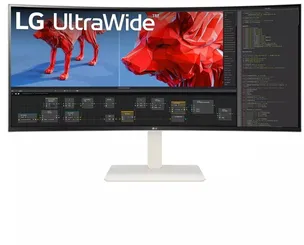 LG 38WR85QC-W écran plat de PC 96,5 cm (38") 3840 x 1600 pixels UltraWide Quad HD LCD Blanc