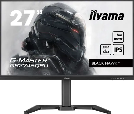 iiyama G-MASTER GB2745QSU-B2 écran plat de PC 68,6 cm (27") 2560 x 1440 pixels Wide Quad HD LED Noir