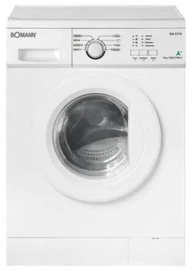 Bomann WA 5710 machine à laver Charge avant 6 kg 1000 tr/min Blanc