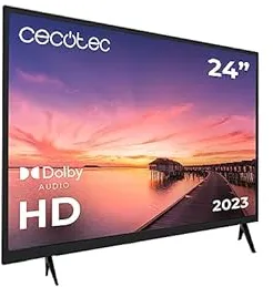 Cecotec 02610 TV 61 cm (24") HD Noir