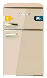 Cecotec 01896 réfrigérateur-congélateur Pose libre 86 L E Beige