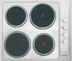 Glem Gas GTL640IX plaque Acier inoxydable Intégré Plaque scellée 4 zone(s)