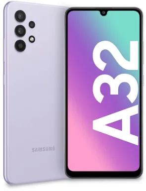 Samsung Galaxy A32 4G SM-A325F/DS 16,3 cm (6.4") Double SIM Android 11 USB Type-C 4 Go 128 Go 5000 mAh Violet