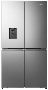 Hisense RQ731N4WI1 frigo américain Pose libre 606 L F Métallique