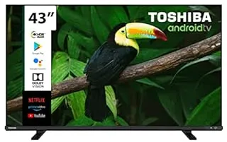 Toshiba 43UA4C63DG TV 109,2 cm (43") 4K Ultra HD Smart TV Wifi Noir 320 cd/m²