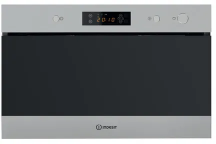 Indesit MWI 6211 IX Intégré Micro-onde simple 22 L 750 W Noir, Acier inoxydable