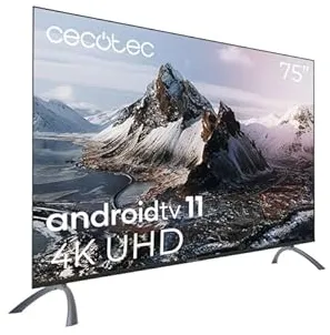 Cecotec ALU30075S 190,5 cm (75") 4K Ultra HD Smart TV Noir