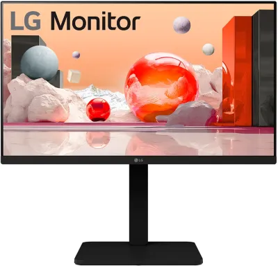 LG 24BA560 écran plat de PC 60,5 cm (23.8") 1920 x 1080 pixels Full HD LED Noir
