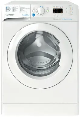 Indesit BWA 71295X WV FR machine à laver Charge avant 7 kg 1200 tr/min Blanc
