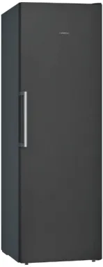 Siemens iQ300 GS36NVXEV congélateur Congélateur vertical Pose libre 242 L E Noir