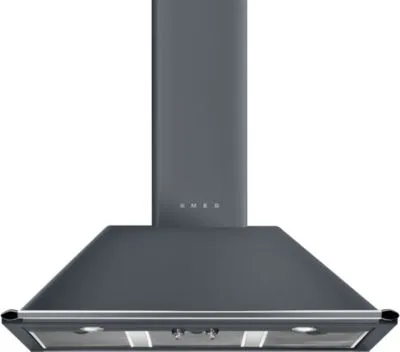 Smeg KT100GRE hotte Montée au mur Gris 820 m³/h A