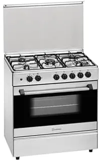 Meireles G 801 X Cuisinière Gaz Acier inoxydable