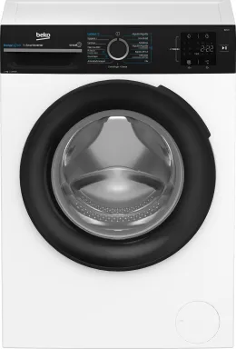Beko b300 BM3WFU3721W machine à laver Charge avant 7 kg 1200 tr/min Noir, Blanc