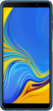 Samsung Galaxy A7 (2018) SM-A750F 15,2 cm (6") Double SIM Android 8.0 4G 4 Go 64 Go 3300 mAh Bleu