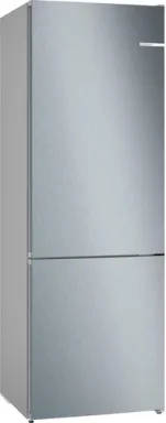 Bosch Serie 4 KGN492LDF réfrigérateur-congélateur Pose libre 440 L D Acier inoxydable