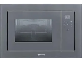 Smeg FMI120S2 micro-onde Intégré Micro-ondes grill 20 L 800 W Argent