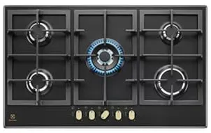 Electrolux KGS9536RN Noir Intégré 87 cm Gaz 5 zone(s)