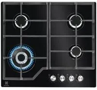 Electrolux KGG64362K plaque Noir Intégré Gaz 4 zone(s)
