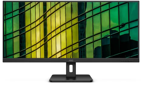 AOC U34E2M écran plat de PC 86,4 cm (34") 3440 x 1440 pixels Wide Quad HD Noir