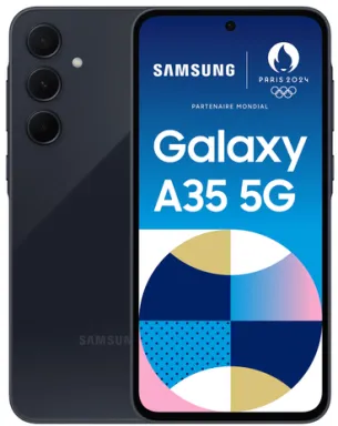 Samsung Galaxy A35 5G 16,8 cm (6.6") Double SIM hybride Android 14 USB Type-C 6 Go 128 Go 5000 mAh Marine