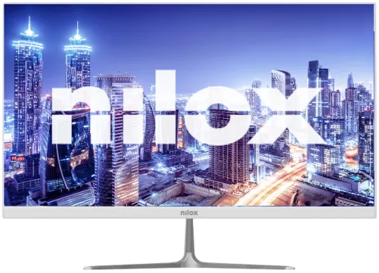 Nilox NXM24FHD01W écran plat de PC 61 cm (24") 1920 x 1080 pixels Full HD LED Blanc