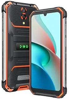 Blackview GBV72006128OG smartphone 15,5 cm (6.1") Double SIM Android 12 4G USB Type-C 6 Go 128 Go 5180 mAh Noir, Orange