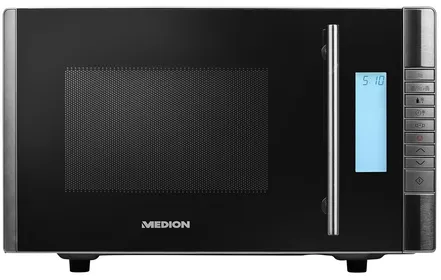 MEDION Micro-ondes Grill - MD 14482 - 800W et 1000W Grill - 20L - Pose Libre - Noir