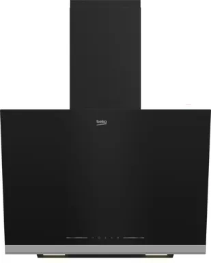 Beko BHCA66741BBHF Montée au mur Noir 550 m³/h A