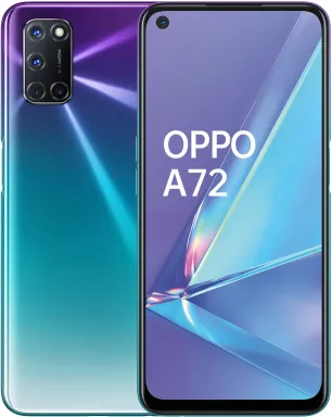 OPPO A72 16,5 cm (6.5") Double SIM Android 10 4G USB Type-C 4 Go 128 Go 5000 mAh Violet