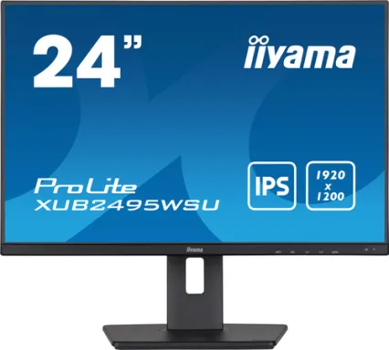 iiyama ProLite XUB2495WSU-B5 écran plat de PC 61,2 cm (24.1") 1920 x 1200 pixels WUXGA LCD Noir