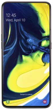 Samsung Galaxy A80 SM-A805F 17 cm (6.7") Double SIM Android 9.0 4G USB Type-C 8 Go 128 Go 3700 mAh Noir