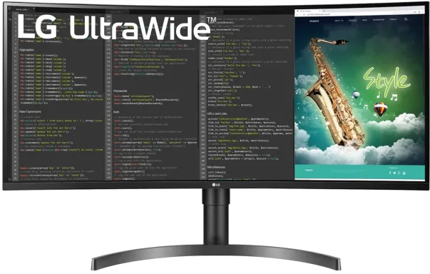 LG 35WN73A-B écran plat de PC 88,9 cm (35") 3440 x 1440 pixels UltraWide Quad HD LED Noir