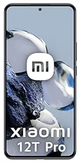 Xiaomi 12T Pro 16,9 cm (6.67") Double SIM Android 12 5G USB Type-C 8 Go 256 Go 5000 mAh Noir