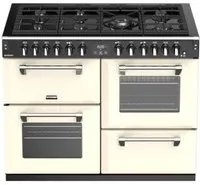 Stoves Richmond S1100 DF Cuisinière Electrique Gaz Noir, Crème A