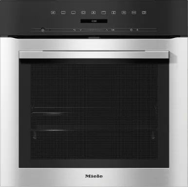 Miele Four multifonctions design facile à combiner avec texte clair et pyrolyse.