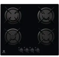 Electrolux EGT6242NVK Noir Intégré Gaz 4 zone(s)