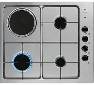 Electrolux EGL62821OX Acier inoxydable Intégré 58 cm Combi 4 zone(s)